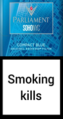 Parliament Soho Compact Blue Cigarettes pack